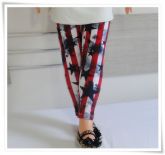 Legging Infantil Bandeira Americana